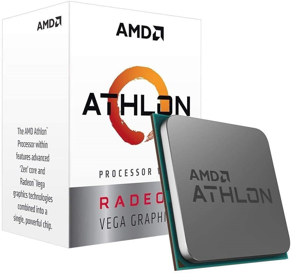 AMD ATHLON 300GE | 2 Cores | 4 Threads | 3.4 GHz | AM4 | Radeon Vega 3 Graphics | Desktop Processor