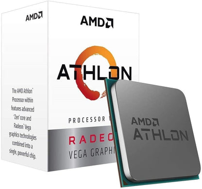 AMD ATHLON 300GE | 2 Cores | 4 Threads | 3.4 GHz | AM4 | Radeon Vega 3 Graphics | Desktop Processor