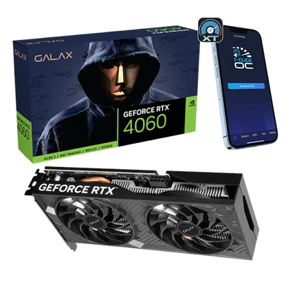 GALAX RTX 4060 BLACK OC 2X V2 PCIE 8GB