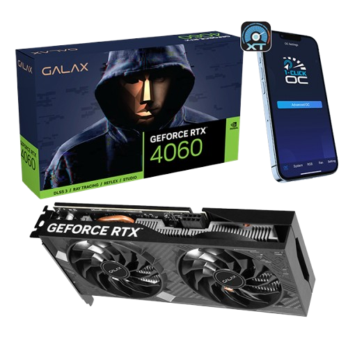 GALAX RTX 4060 BLACK OC 2X V2 PCIE 8GB
