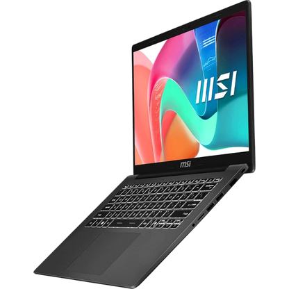 MSI Modern 14 F13MG-025PH Laptop (Platinum Grey) | 14" FHD (1920x1080) IPS | i5-1335U | 16GB RAM | 512GB SSD | Iris Xe Graphics | Windows 11 Home + MS Office Home & Student 2021 + MSI Sleeve Bag GP