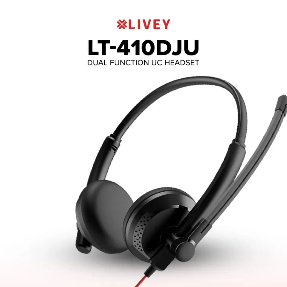 LIVEY STEREO HEADSET LT-410DU