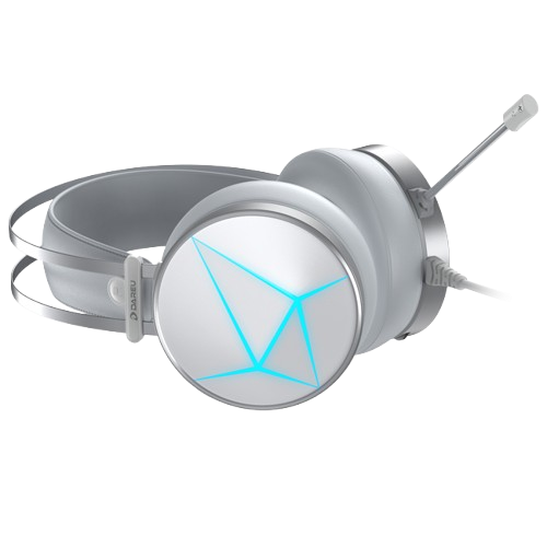 DAREU HEADSET EH722S MAGIC WHITE/SILVER