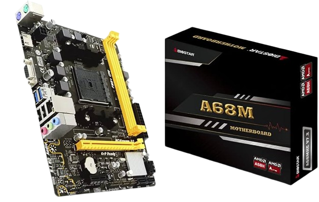 BIOSTAR A68M SOCKET FM2