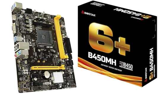 BIOSTAR B450MH MOTHERBOARD