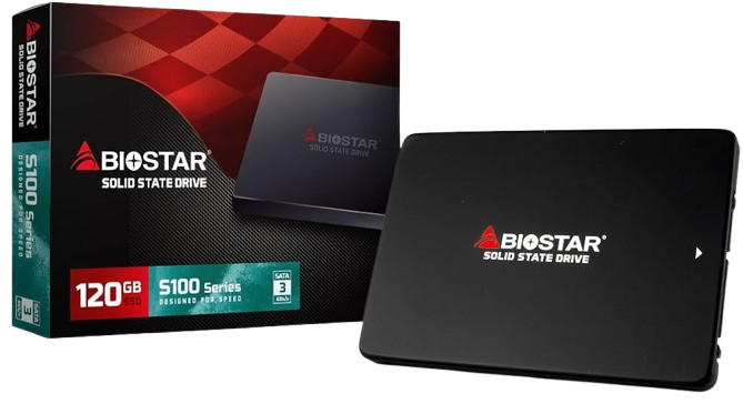 BIOSTAR S100 120GB 2.5" SATA III INTERNAL SSD