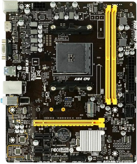 BIOSTAR B450MH MOTHERBOARD
