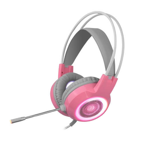 INPLAY H510 HEADSET 5.1 CHANNEL I PINK
