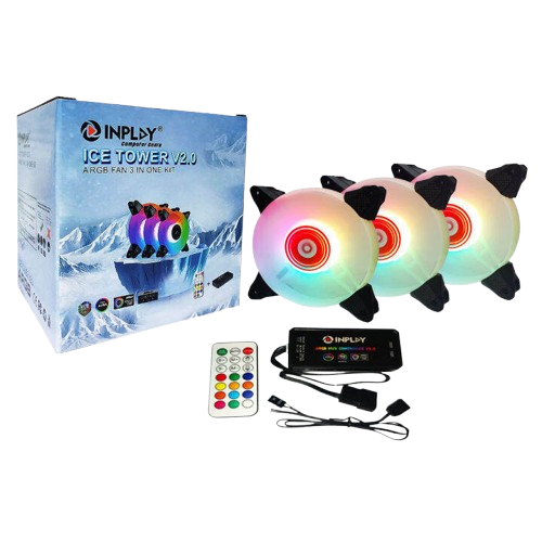 Inplay ice tower RGB fan 3 in 1