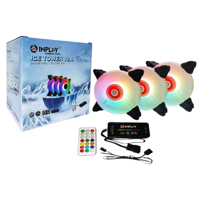 Inplay ice tower RGB fan 3 in 1