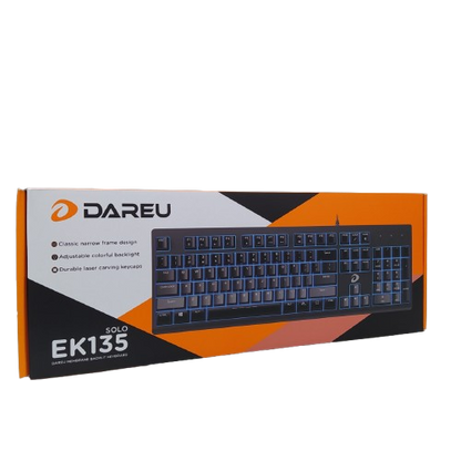 DAREU KEYBOARD EK135 SOLO MEMBRANE BACKLIT KEYBOARD
