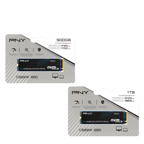 PNY NVME GEN4 CS2241 500GB PCIE 4X4