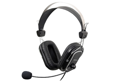 A4TECH HS-50 STEREO HEADSET (BLACK)
