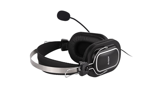 A4TECH HS-50 STEREO HEADSET (BLACK)