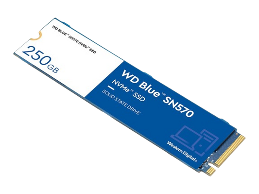 WD BLUE SN570 250GB PCIe GEN3 X4 NVMe V1.4M2