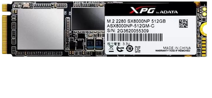 ADATA XPG 5X6000 PRO 512GB PCIe GEN3X4 NVME