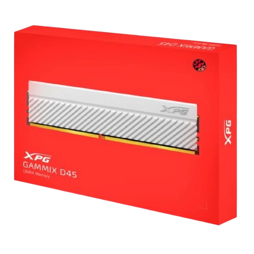 ADATA XPG GAMMIX D45 | 8GB | DDR4 | 3200Mhz | W/HEATSINK WHITE | RAM