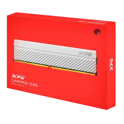 ADATA XPG GAMMIX D45 | 8GB | DDR4 | 3200Mhz | W/HEATSINK WHITE | RAM