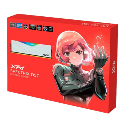 ADATA XPG SPECTRIX D50 RGB 8GB DDR4 3200MHZ WHITE | RAM