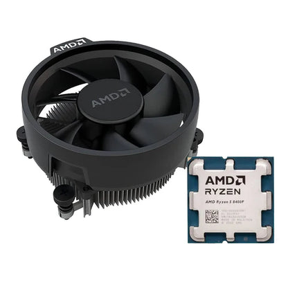 AMD Ryzen 5 8400F Processor with Wraith Stealth Cooler