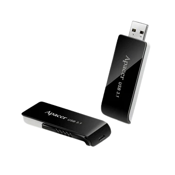 APACER 128GB USB 3.0 FLASH DRIVE BLACK RP