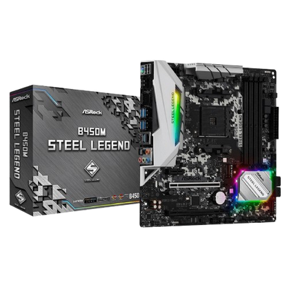 ASROCK B450M STEEL LEGEND MOTHERBOARD