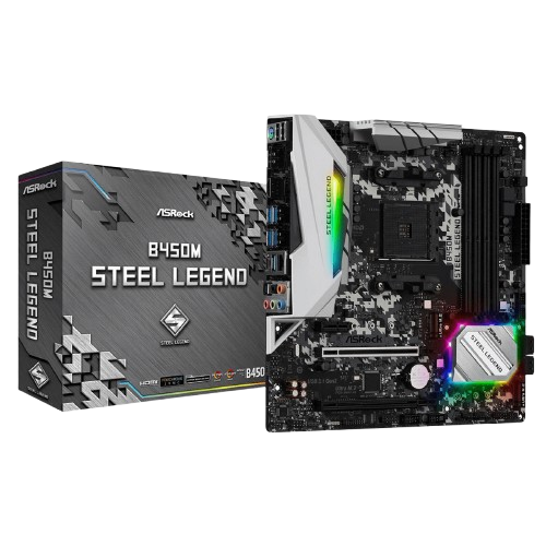 ASROCK B450M STEEL LEGEND MOTHERBOARD