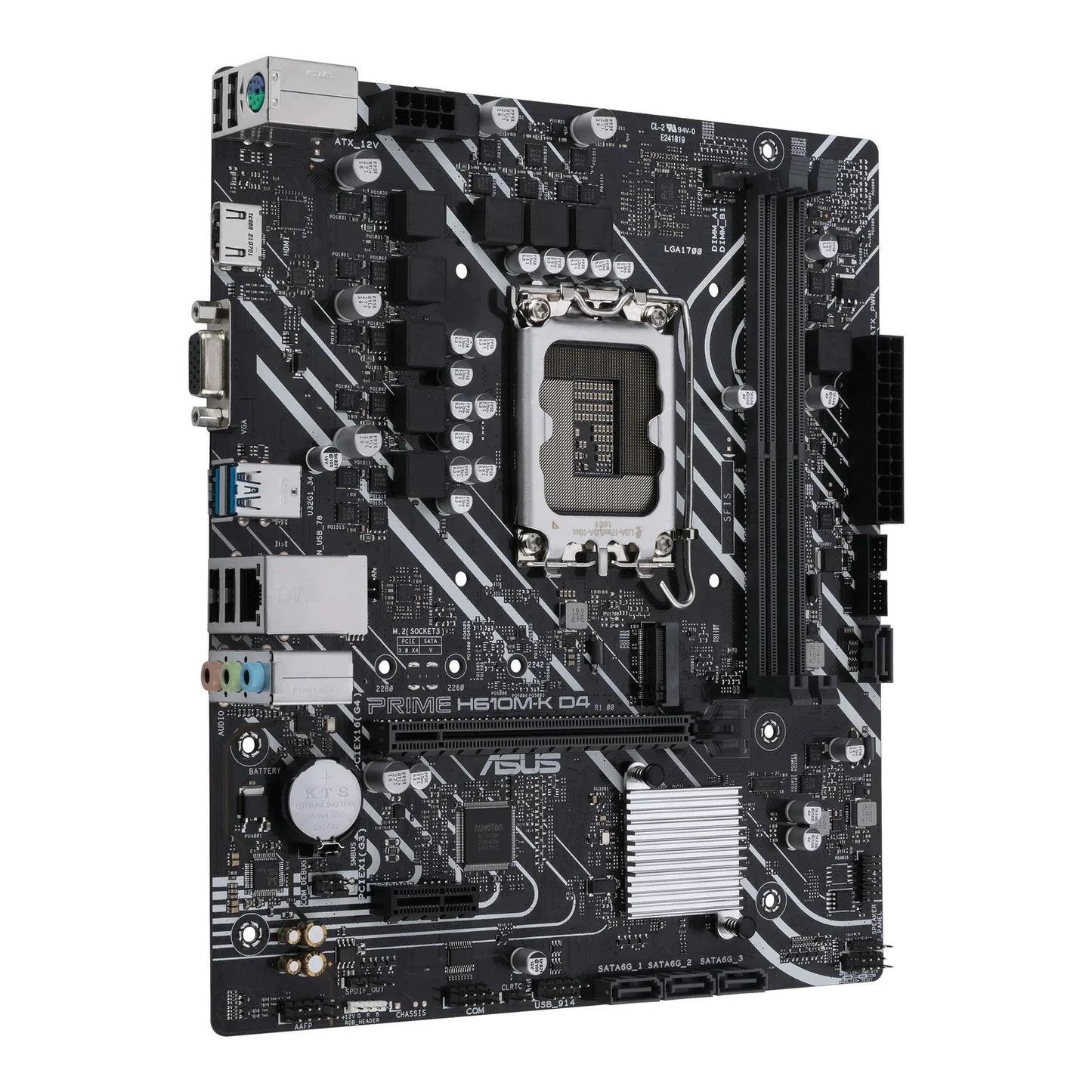 ASUS PRIME H610M-K D4 MOTHERBOARD