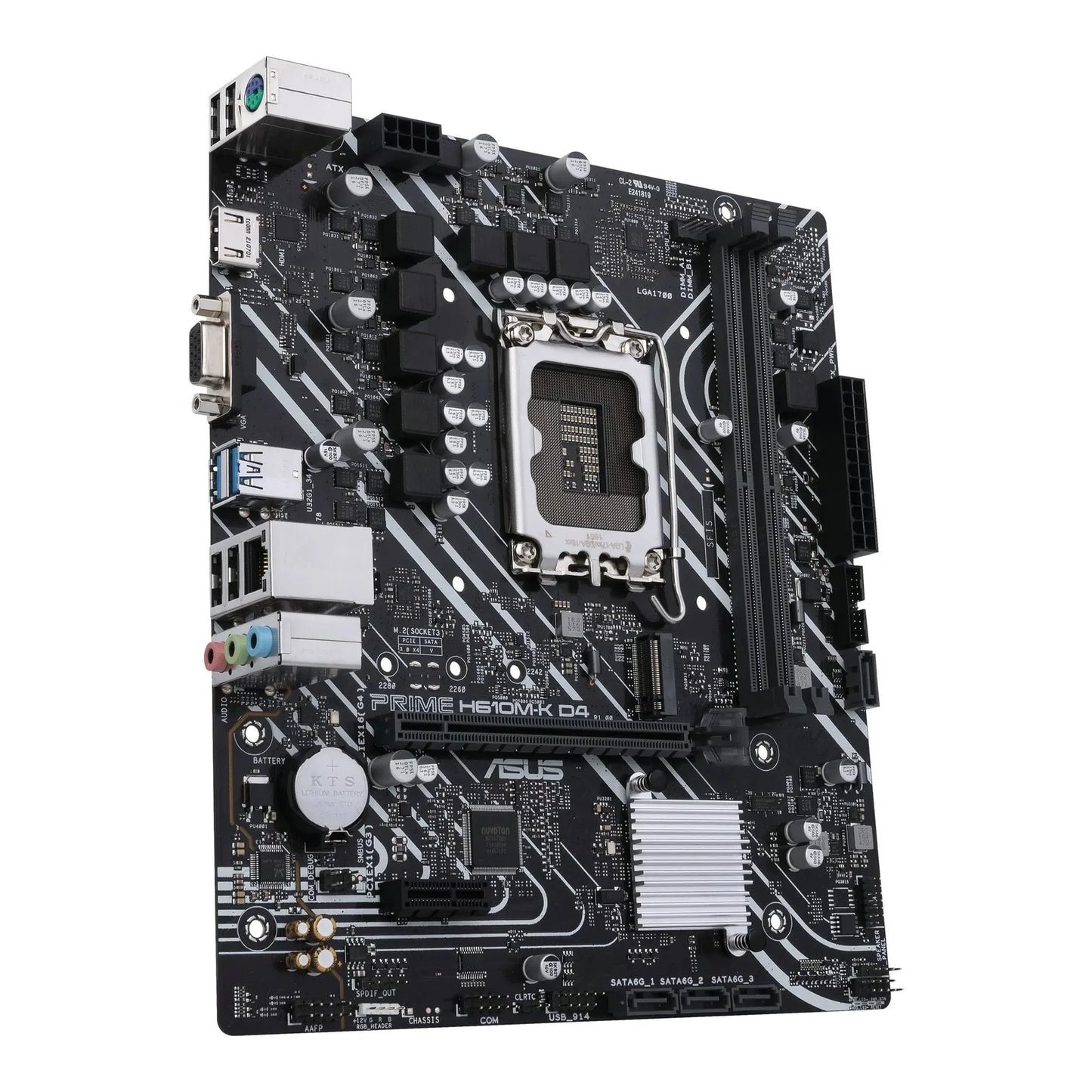 ASUS PRIME H610M-K D4 MOTHERBOARD