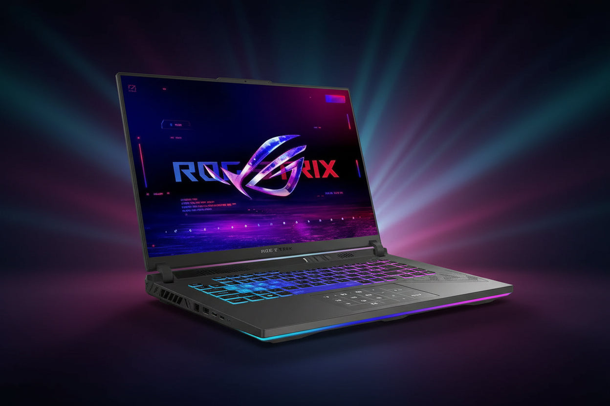 ASUS ROG STRIX G614JV-N4369W Core i7-13650HX |  W11 | 16GB | 1 TB PCIE4 SSD | RTX 4060 8GB GDDR6 | 16" WQXGA 240HZ | ROG Backpack ROG Impact Gaming Mouse