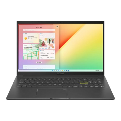 Asus Vivobook 15 M513UA-BQ658W Laptop (Indie Black) | 15.6" FHD (1920 x 1080) | Ryzen 5 5500U| 8GB RAM | 512GB SSD | AMD Radeon Graphics | Windows 11 Home | Asus BP1504 Casual Backpack