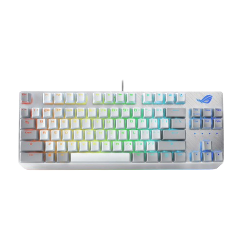 ASUS ROG STRIX SCOPE NX TKL MOONLIGHT WHITE MECH. KEYBOARD