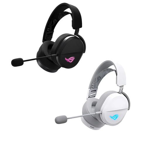 Asus ROG Pelta Tri-Mode RGB Wireless Gaming Headset (Black, White) (A501)