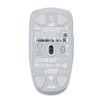 Asus ROG Strix Impact III Wireless Mouse P520 (Black, White)