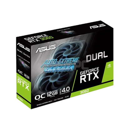 ASUS GEFORCE DUAL RTX 3060-O12G- OC 12GB