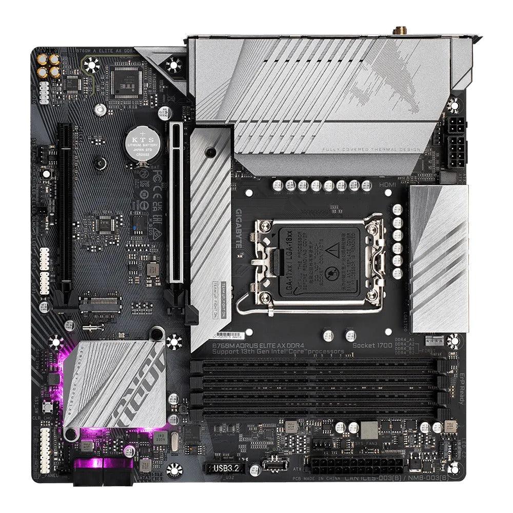 B760M AORUS ELITE AX DDR4 MOTHERBOARD