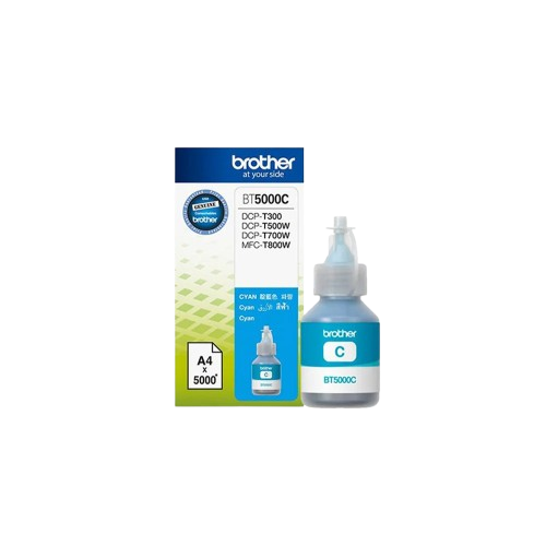 BROTHER BT5000CYAN INK BOTTLE