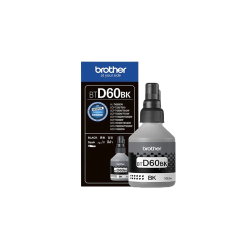 BROTHER BTD60BK BLACK INK BOTTLE