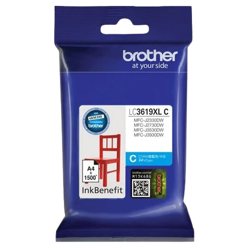 BROTHER LC3619C CYAN CARTRIDGE