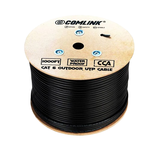 COMLINK OUTDOOR CAT6 UTP CABLE 305M CCA .0.53mm