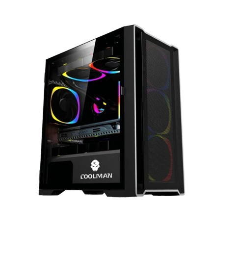 COOLMAN RUBY CASE w/ 3PCS BLACK