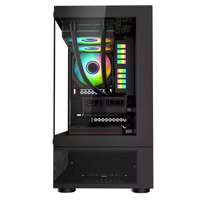 Coolman Reyna M-ATX/ITX PC Case Black