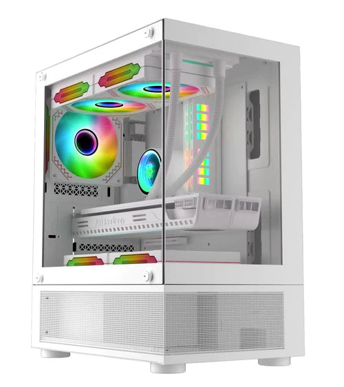 Coolman Reyna M-ATX/ITX PC Case White