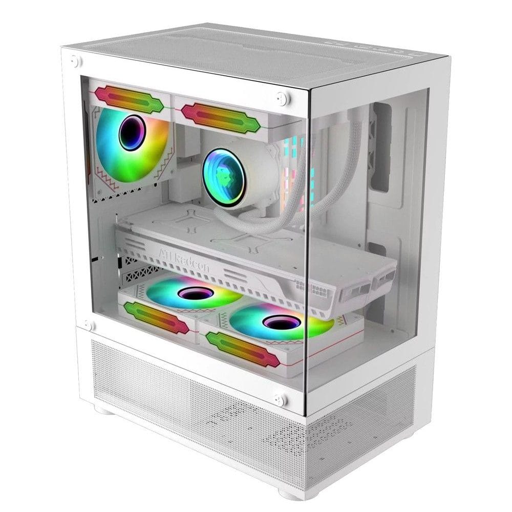 Coolman Reyna M-ATX/ITX PC Case White
