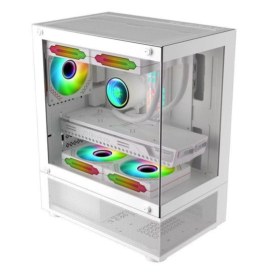 Coolman Reyna M-ATX/ITX PC Case White