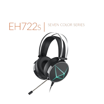 DAREU HEADSET EH722S MAGIC BLACK