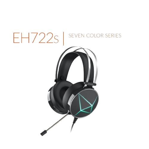 DAREU HEADSET EH722S MAGIC BLACK