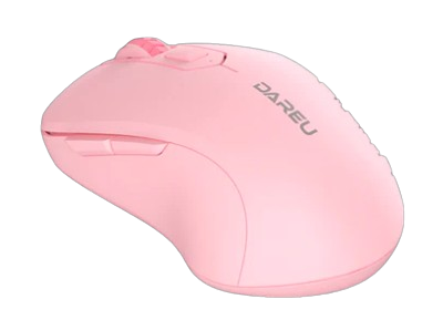 DAREU LM115G 2.4 WIRELESS MOUSE BLACK/PINK