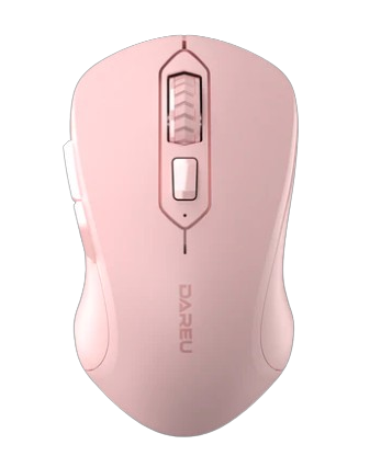 DAREU LM115G 2.4 WIRELESS MOUSE BLACK/PINK