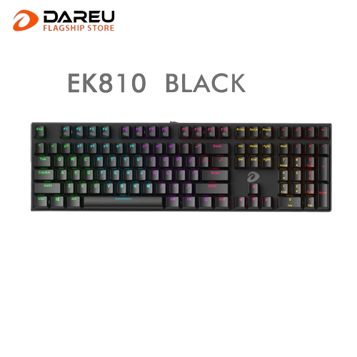 DAREU KEYBOARD EK810 BLACK MECHINAL KEYBOARD